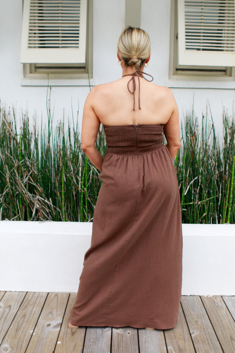 Brandi Brown Dress
