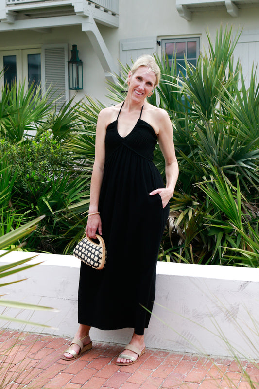 Cabana Dress in Black