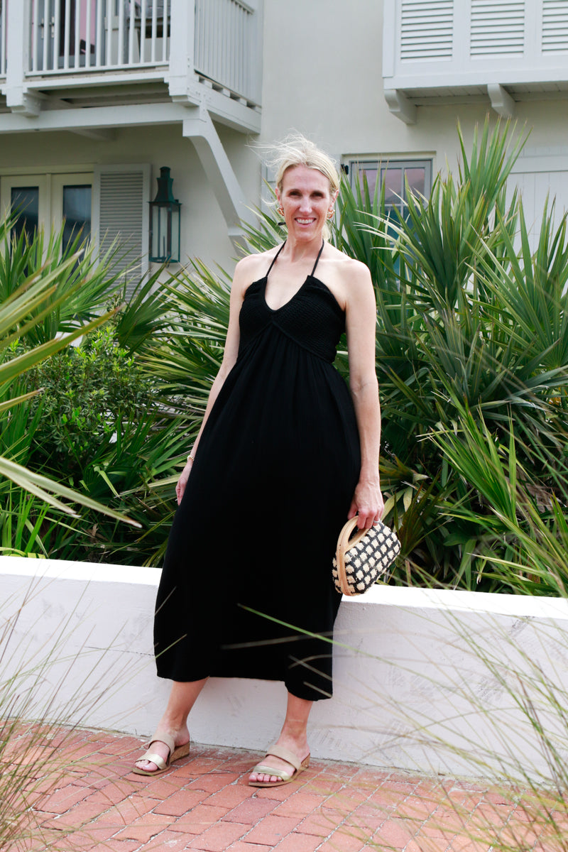 Cabana Dress in Black