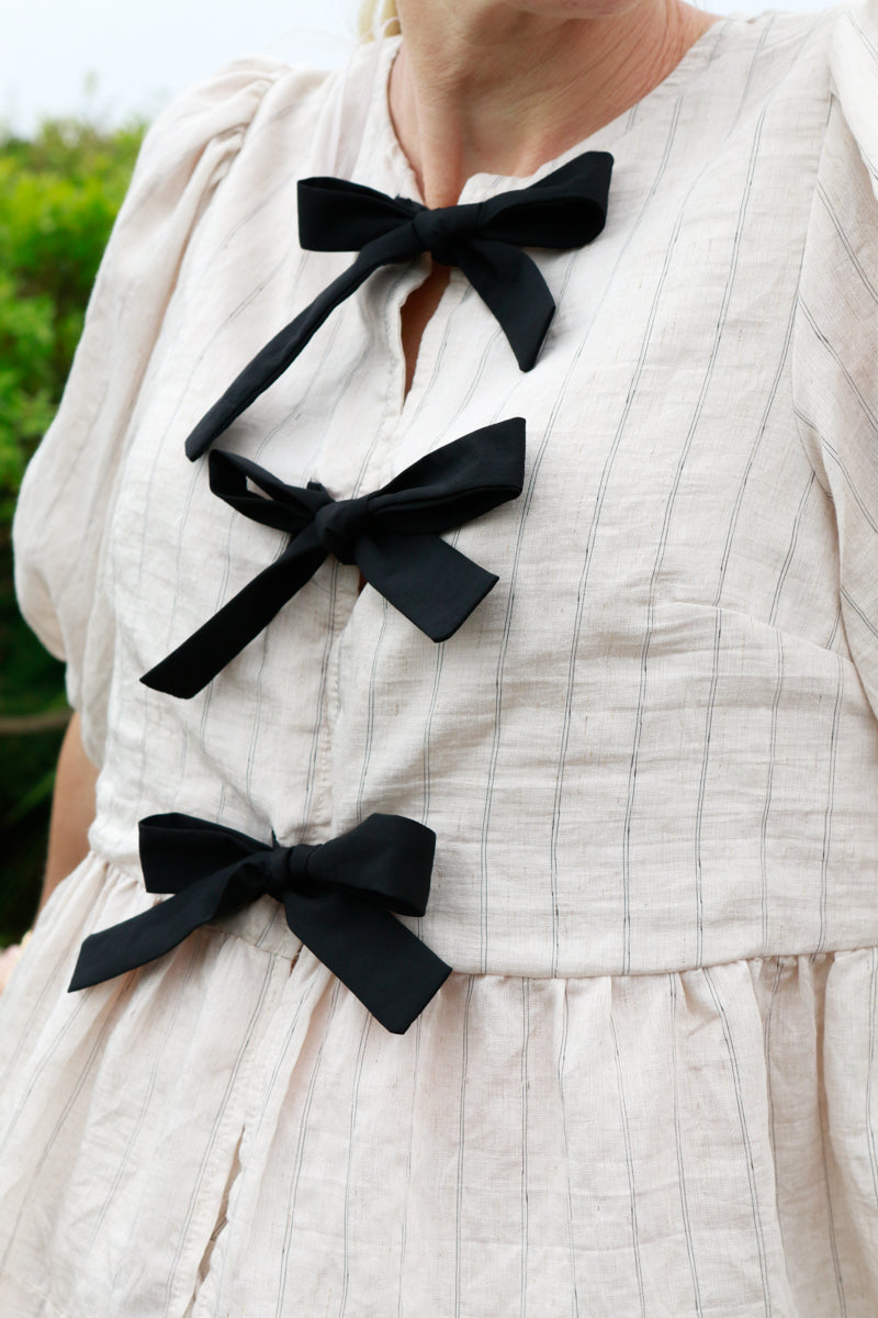 Portia Bow Set (2 Color Options)