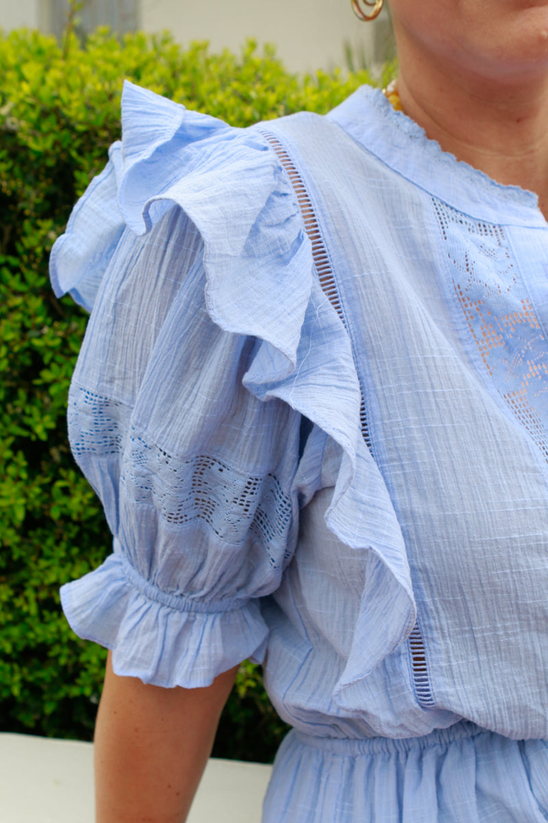 Sephina Periwinkle Romper
