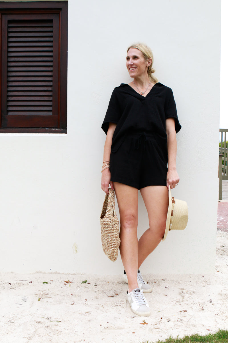 Sable Black Gauze Set