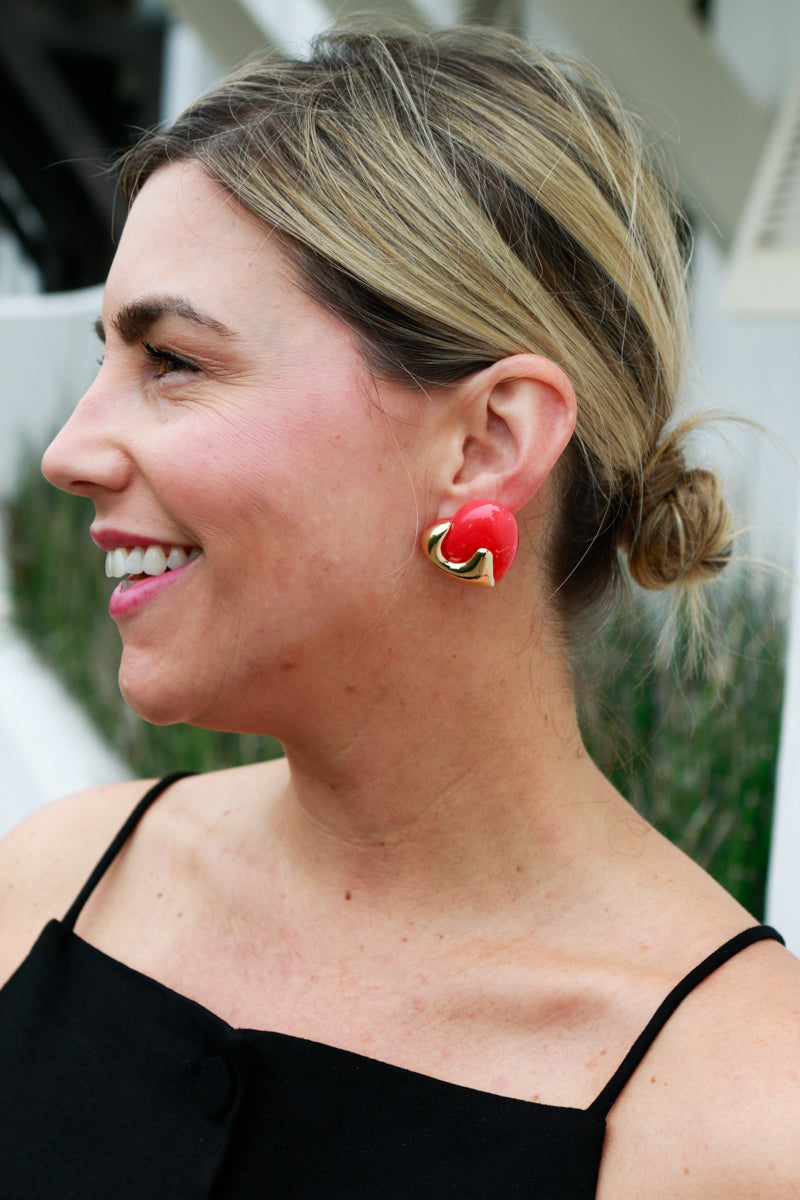 Twisted Heart Earrings (2 Color Options)