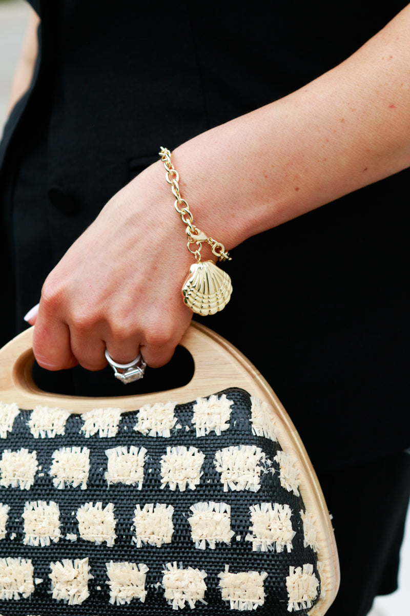 Gold Shell Bracelet