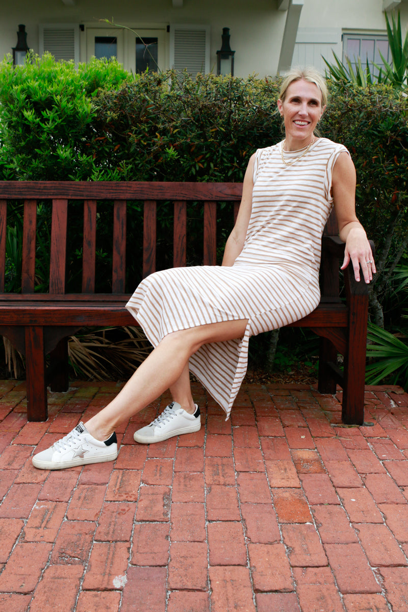 Rachel Striped Tank Dress