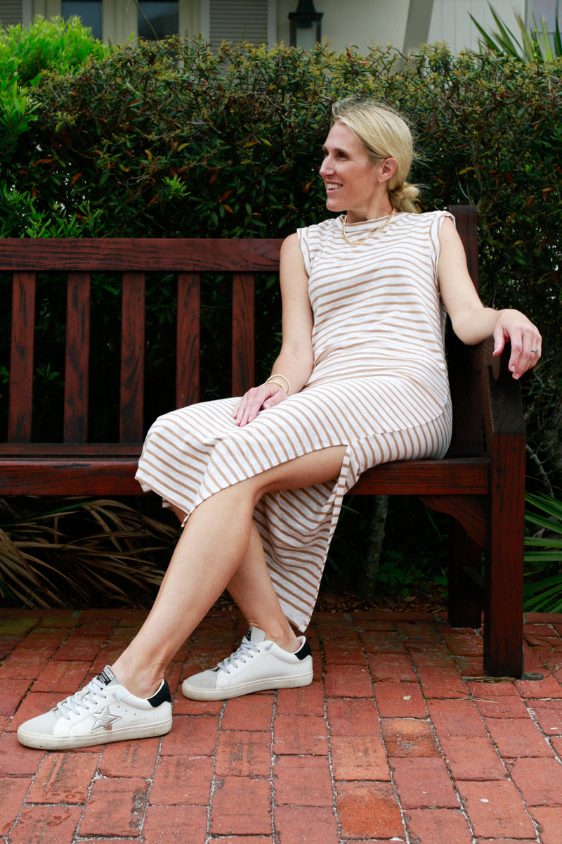 Rachel Striped Tank Dress