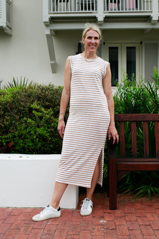 Rachel Striped Tank Dress