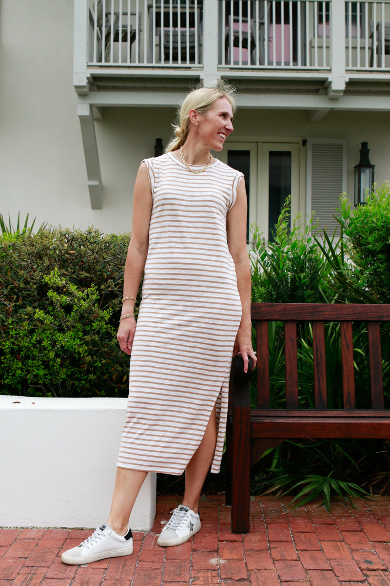 Rachel Striped Tank Dress