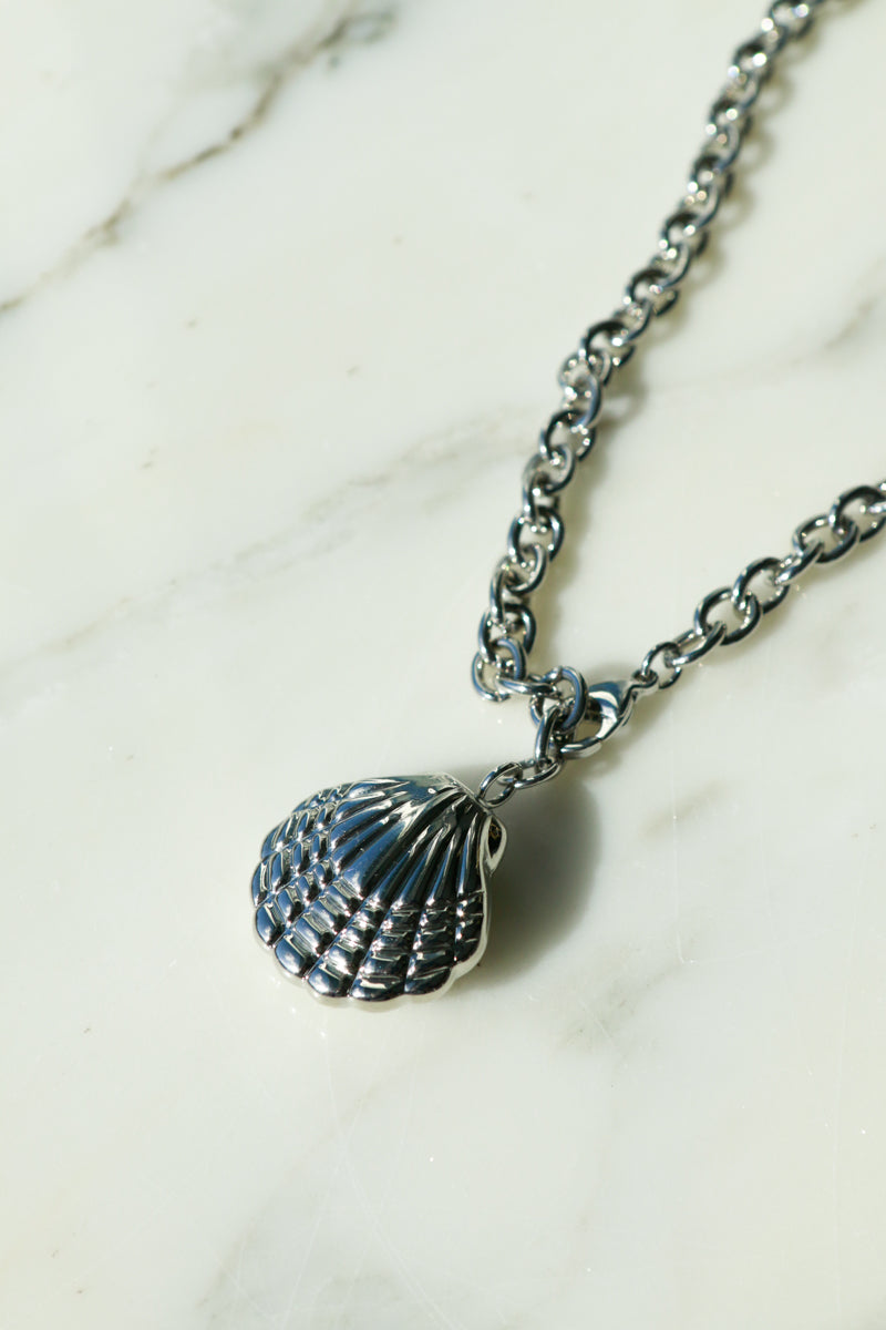 Silver Shell Necklace