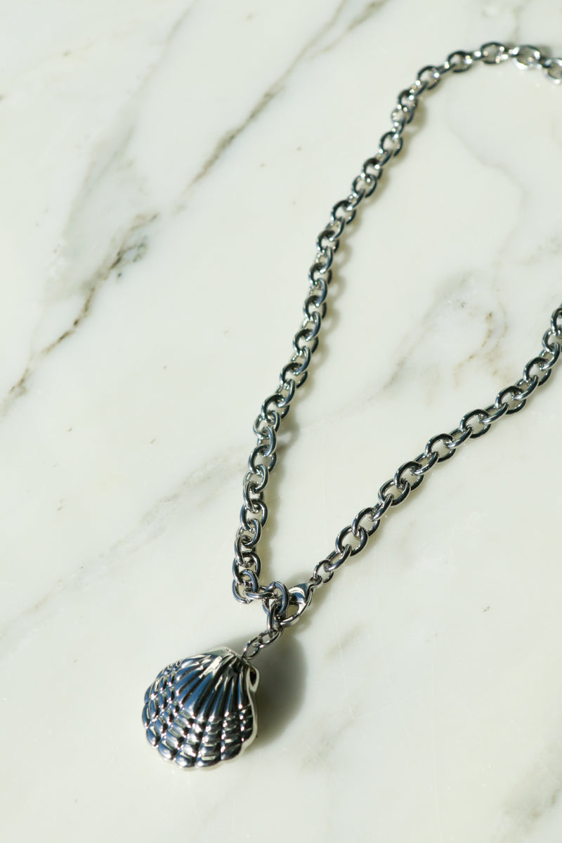 Silver Shell Necklace