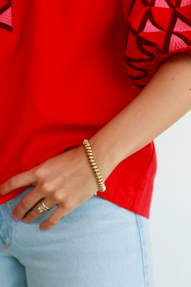 Flat Chain Bracelet
