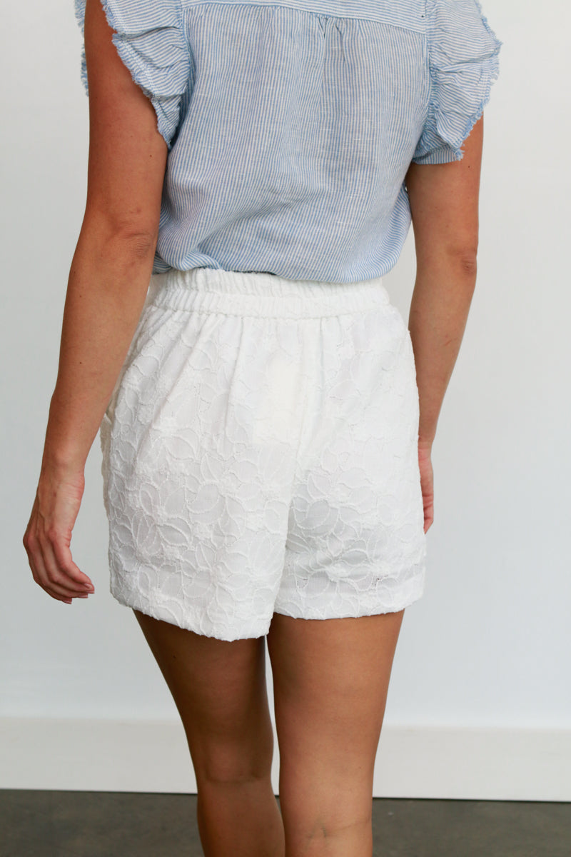 Floral Lace Shorts
