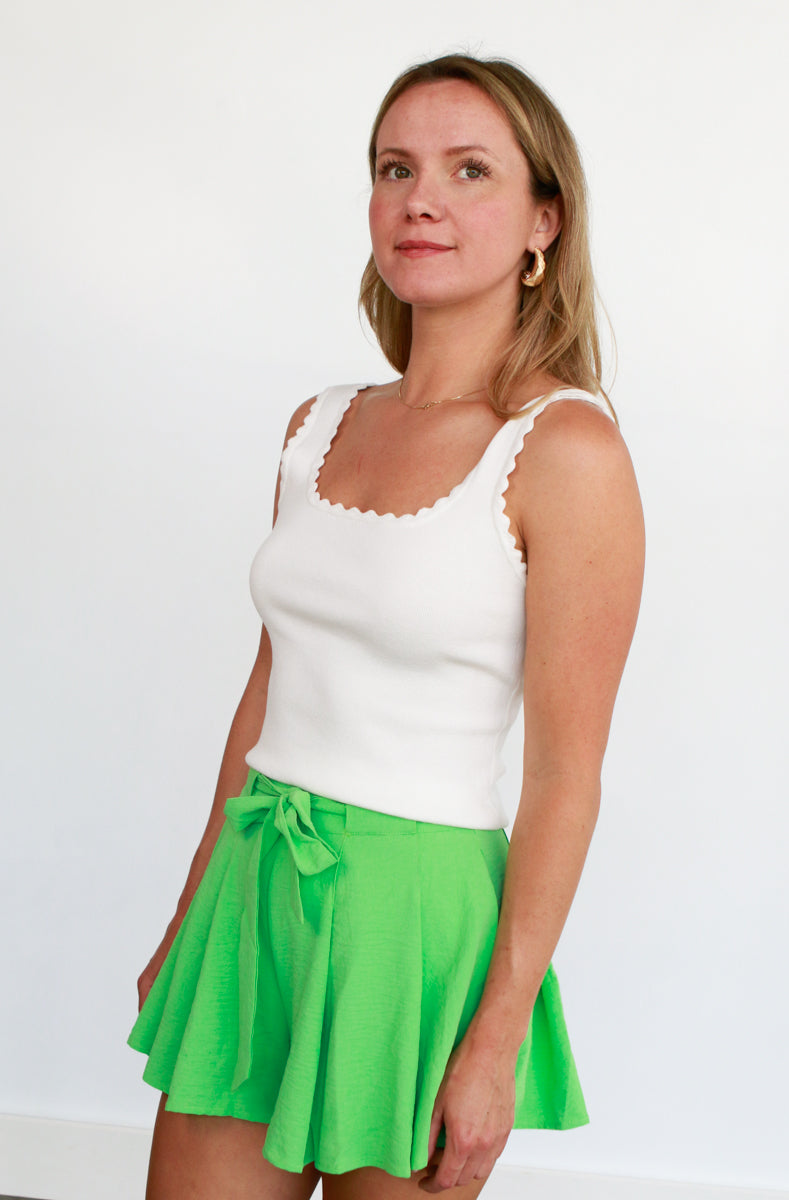 Scalloped Tank
