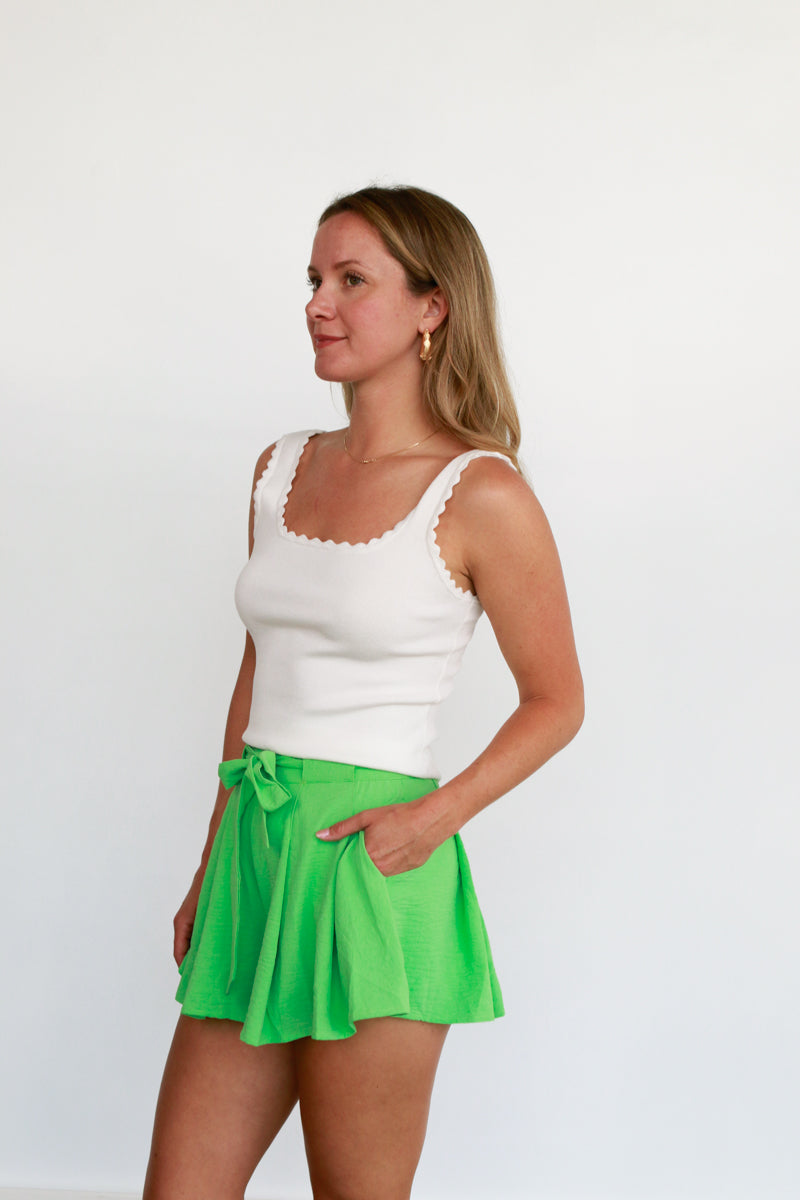 Scalloped Tank