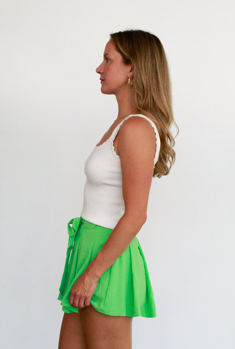 Scalloped Tank