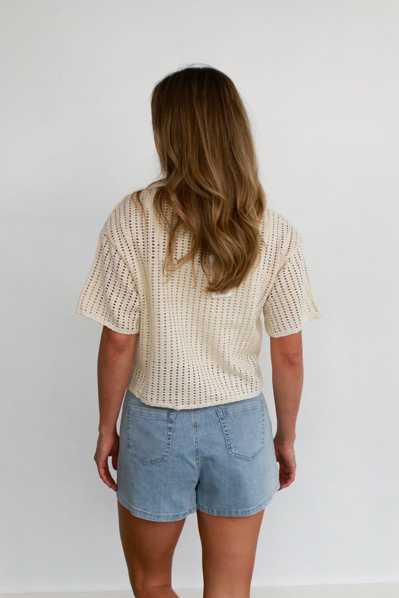 Rosebud Knit Top