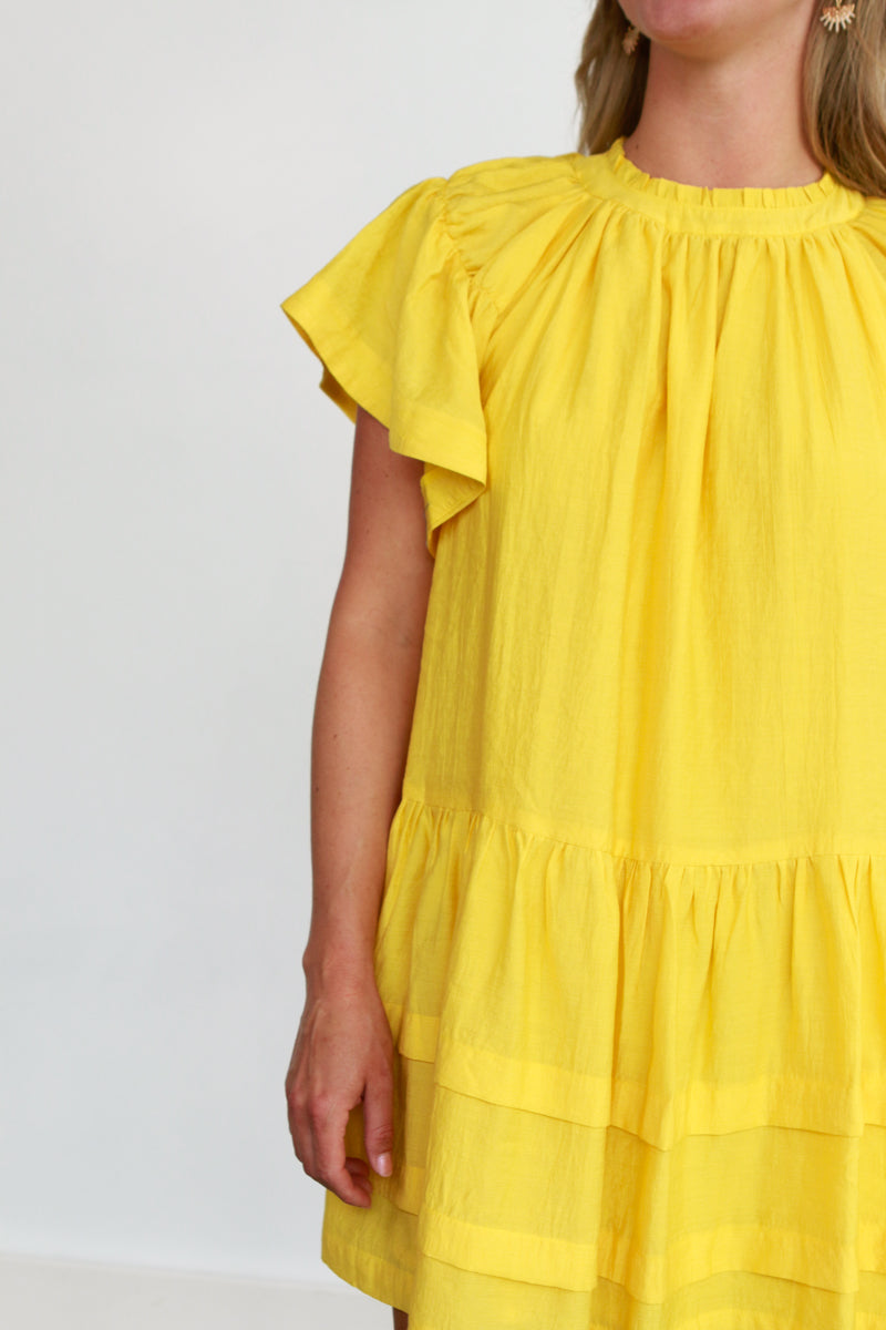 Sunflower Mini Dress