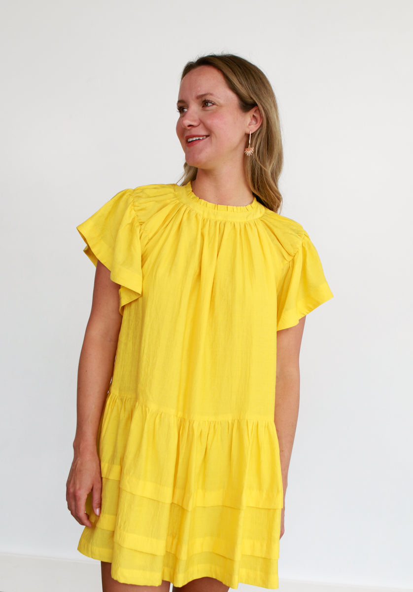 Sunflower Mini Dress