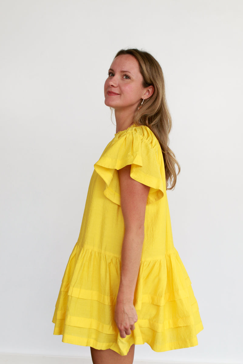 Sunflower Mini Dress