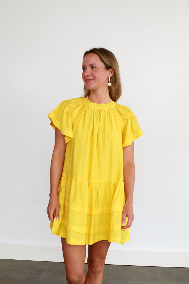 Sunflower Mini Dress