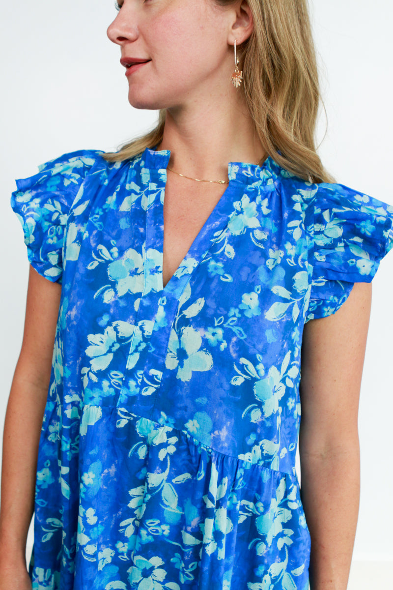 Debbie Floral Midi Dress