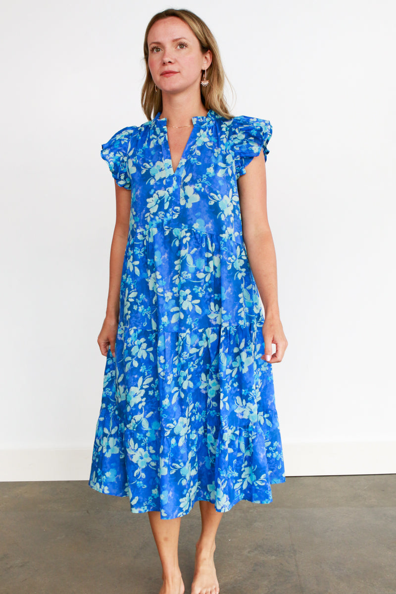 Debbie Floral Midi Dress