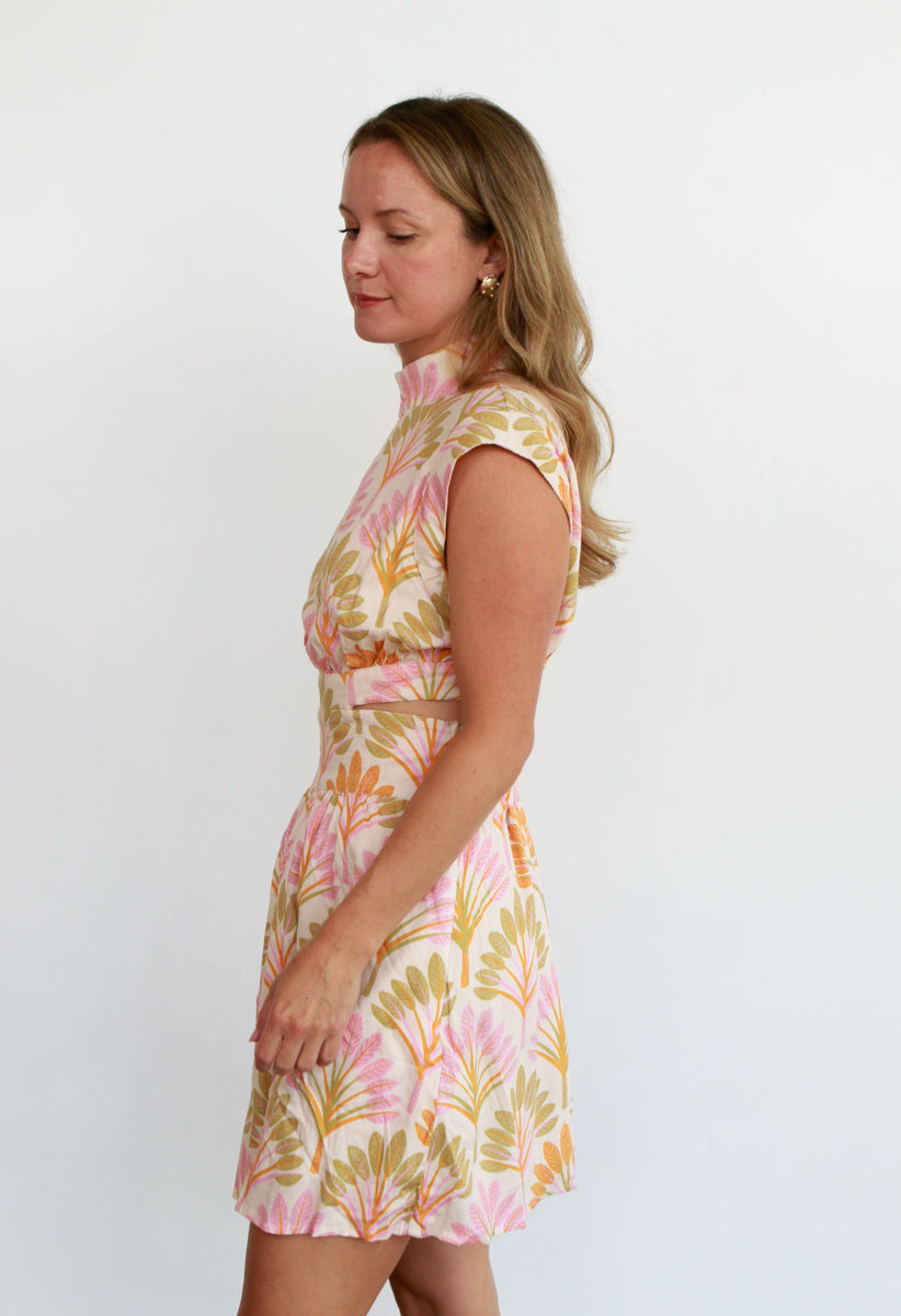 Elise Palm Dress