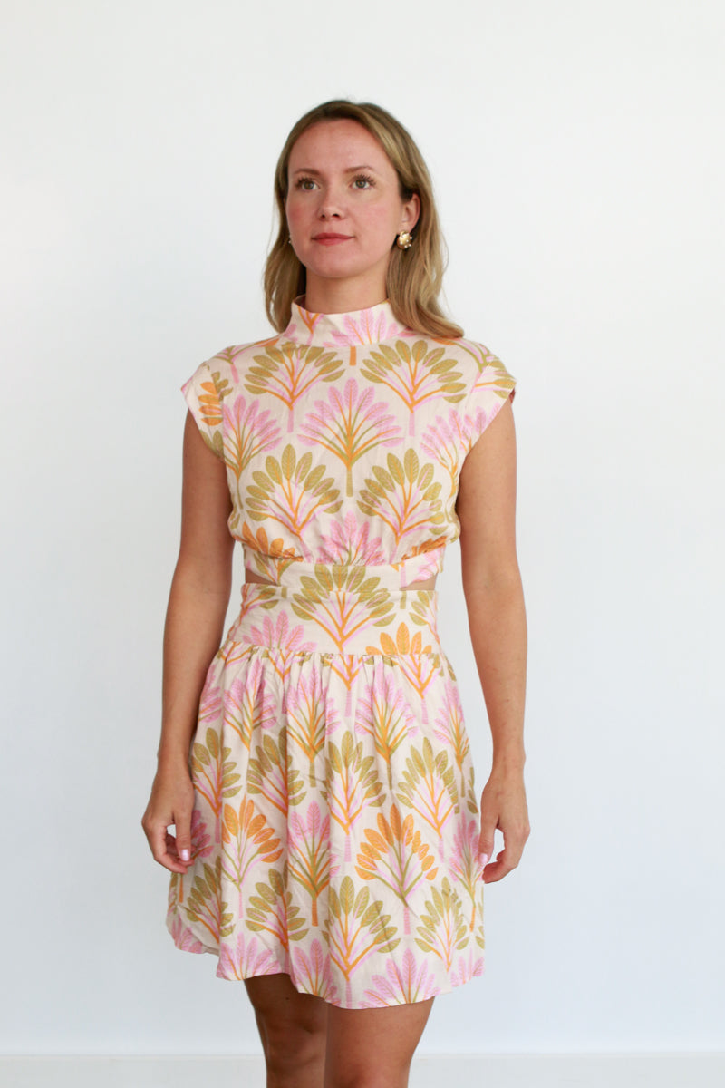 Elise Palm Dress