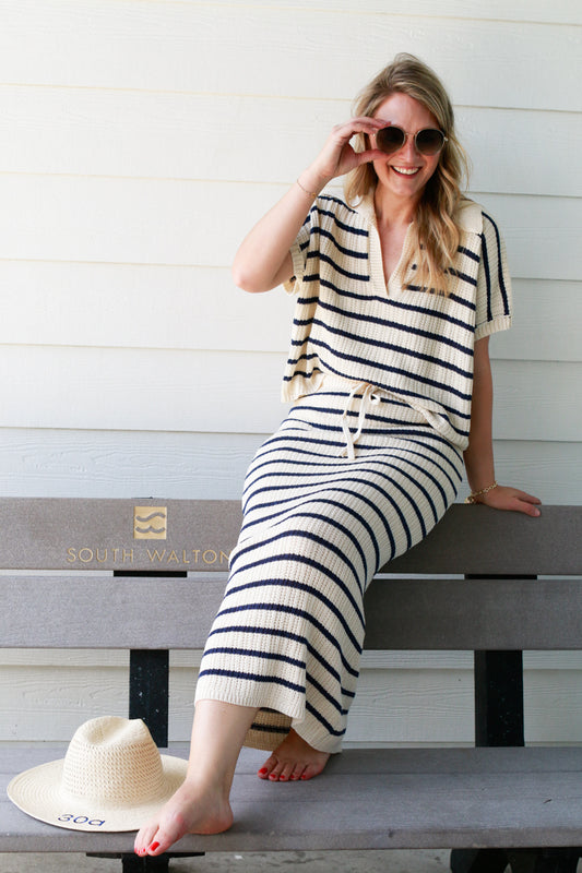 Dogwood Knit Skirt Set