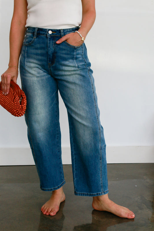 Taylor Side Panel Denim (2 Color Options)