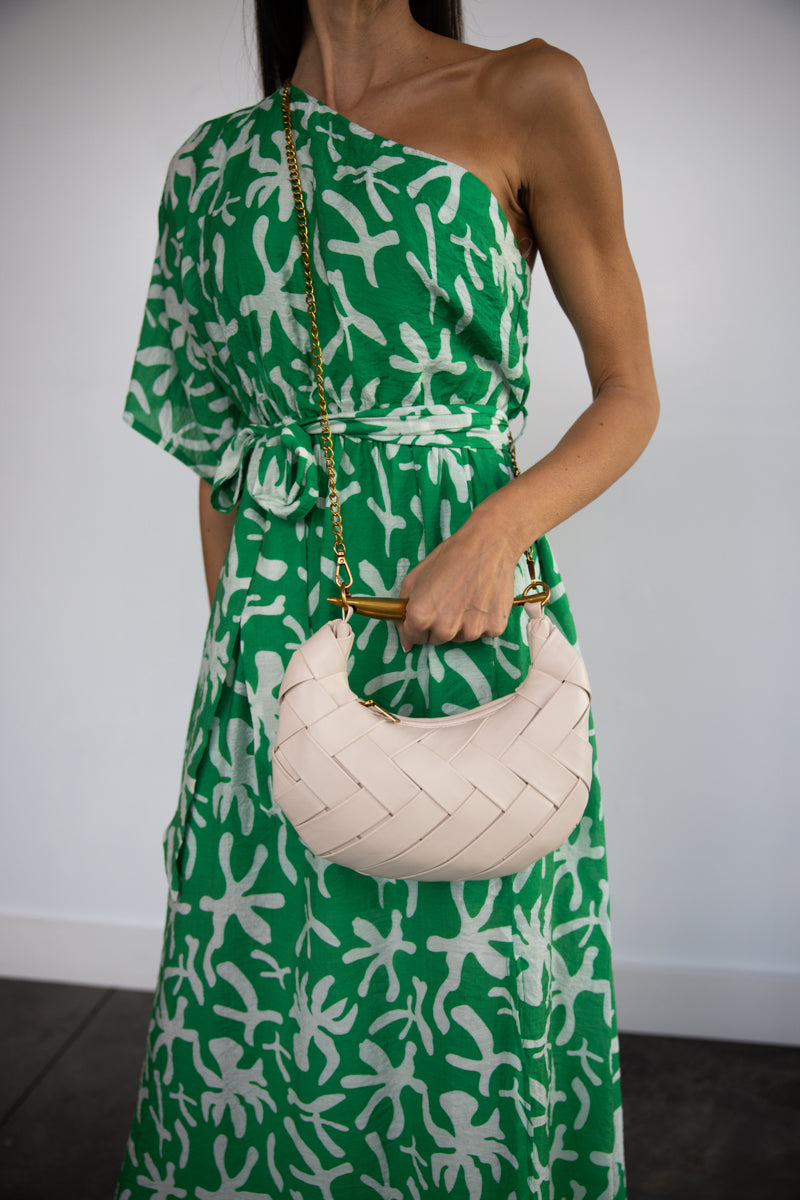 Ruskin Woven Bag in Ivory