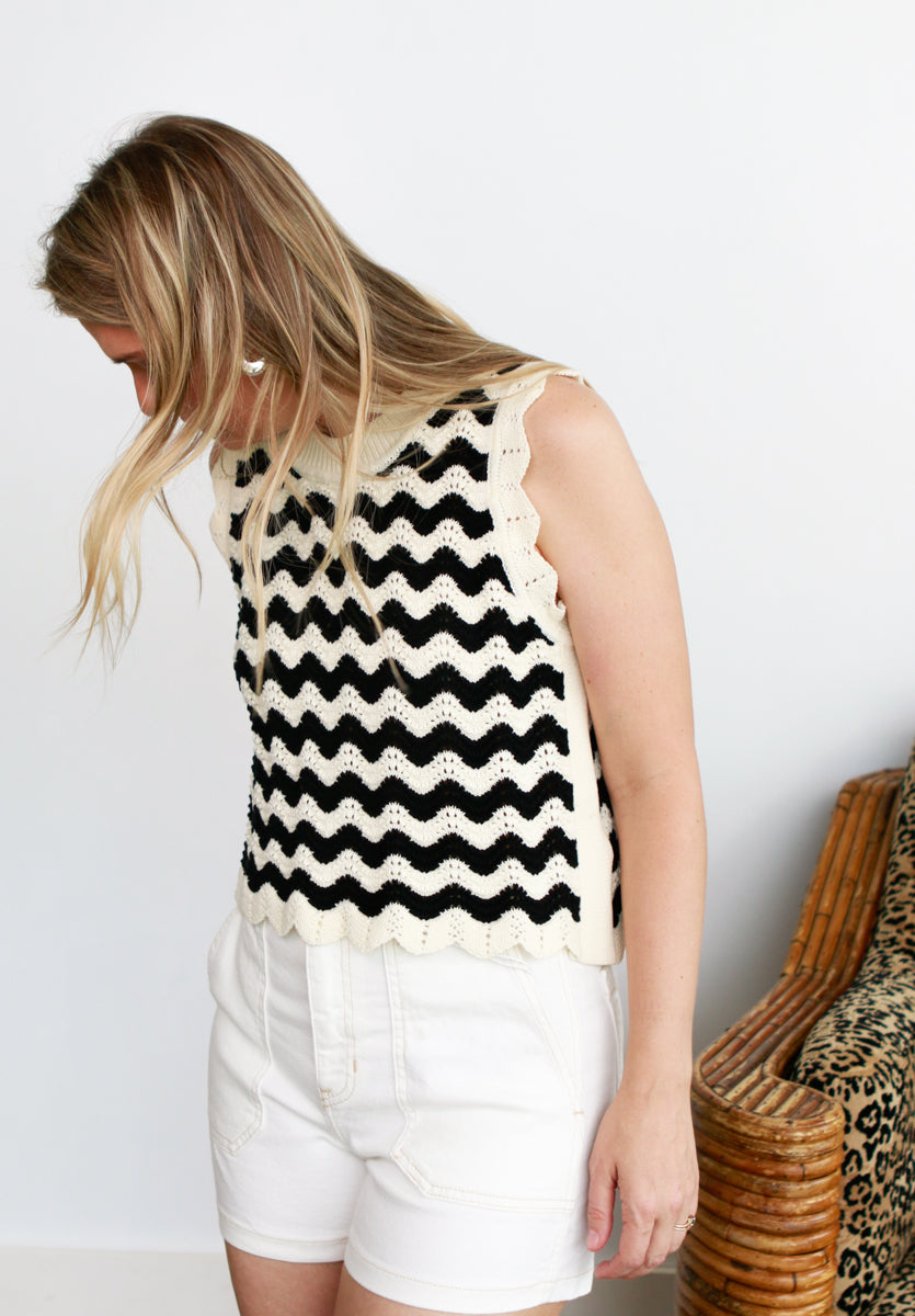 Isadora Crochet Tank