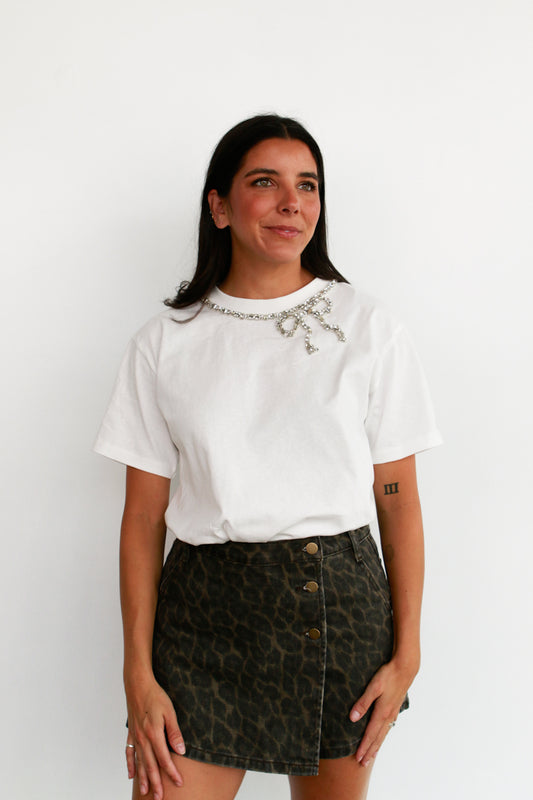 Aria Bow Tee