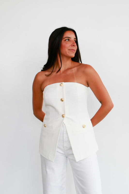 Serena Strapless Top