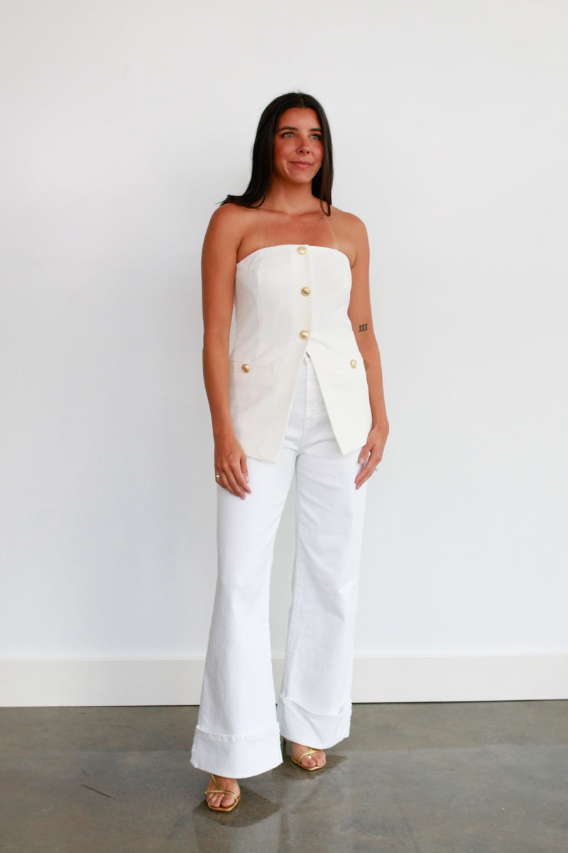 Serena Strapless Top