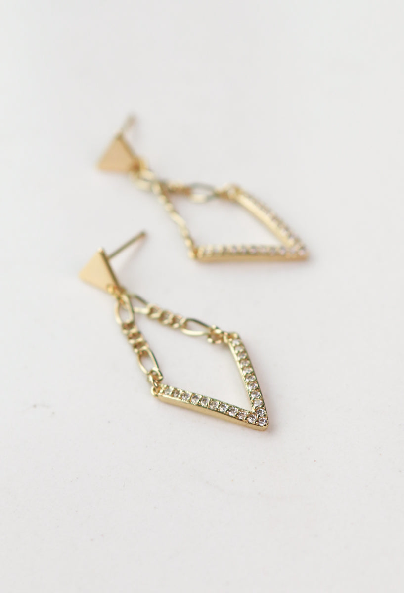 Billie V Drop Earrings