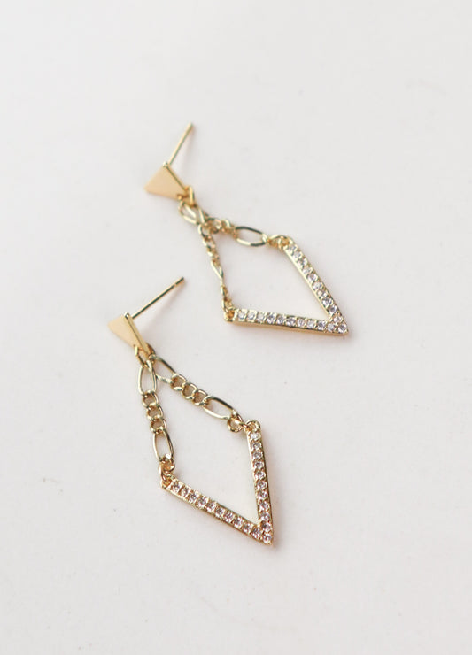 Billie V Drop Earrings