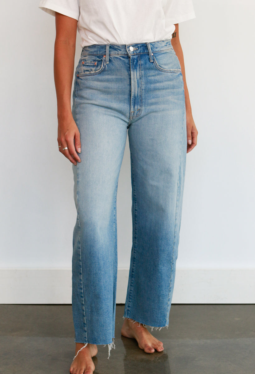 The Half Pipe Ankle Fray Denim