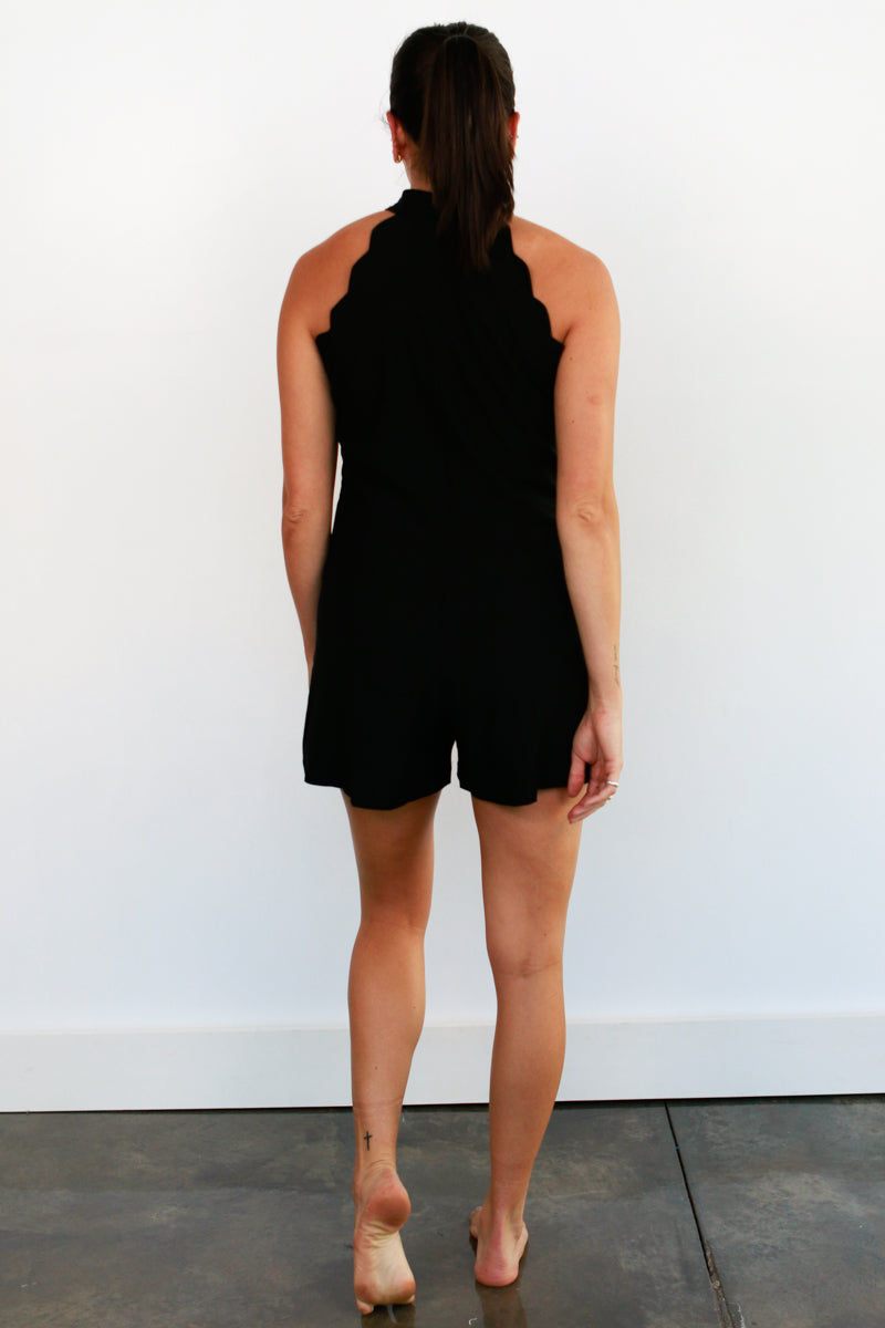 Esme Black Romper