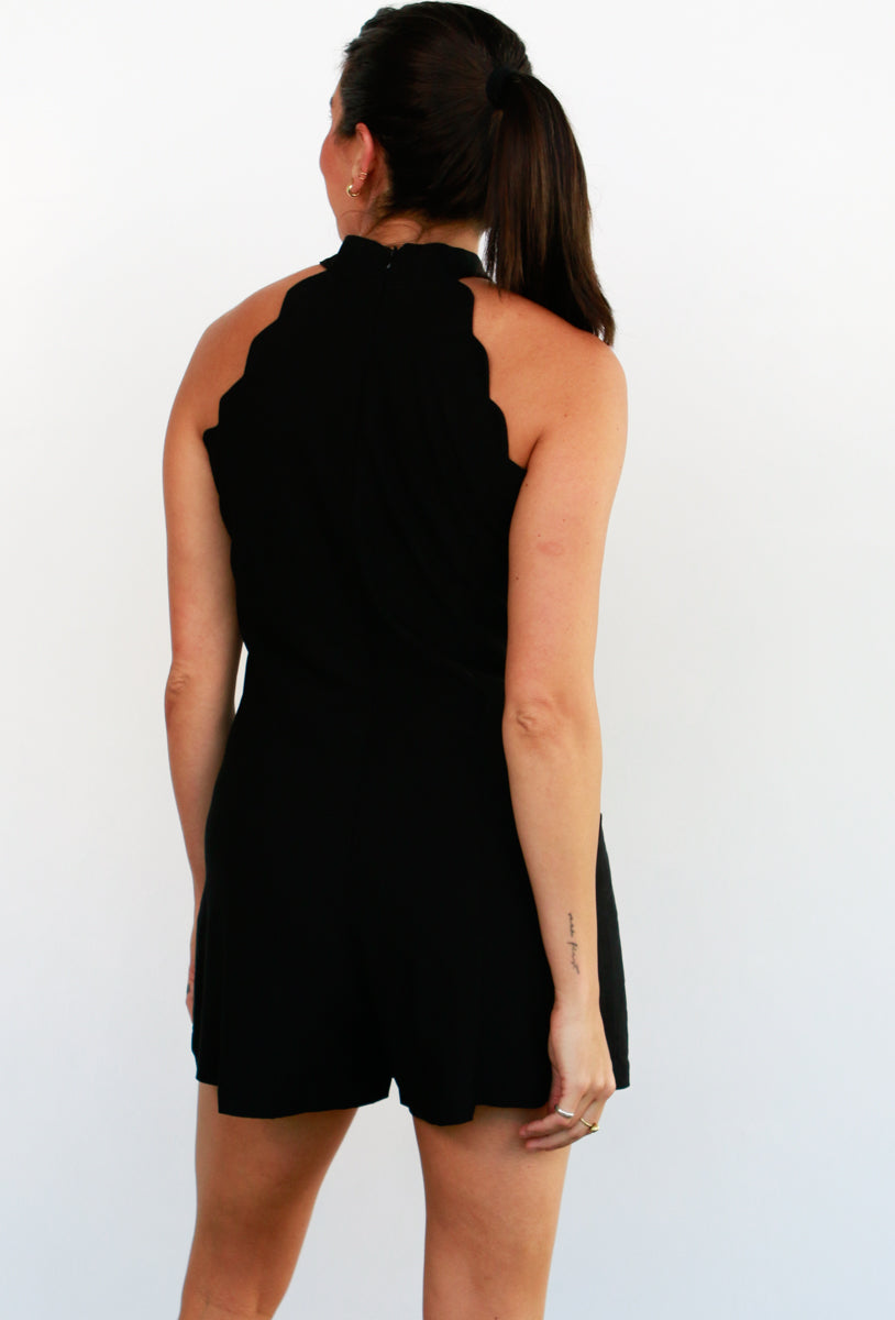 Esme Black Romper