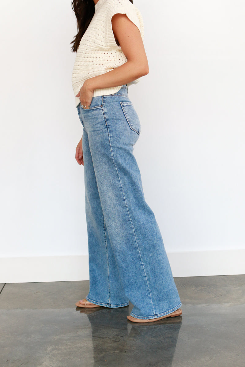 Stretchy Full Length Denim