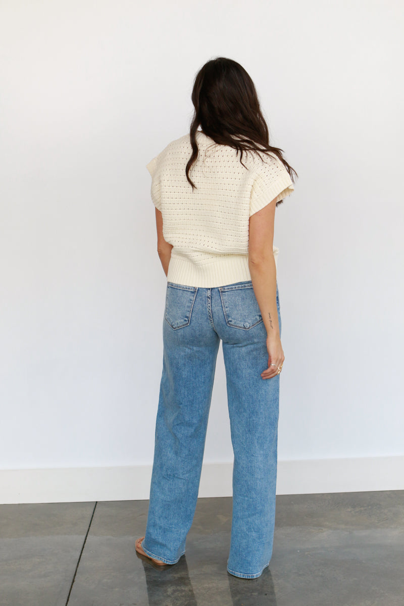 Stretchy Full Length Denim
