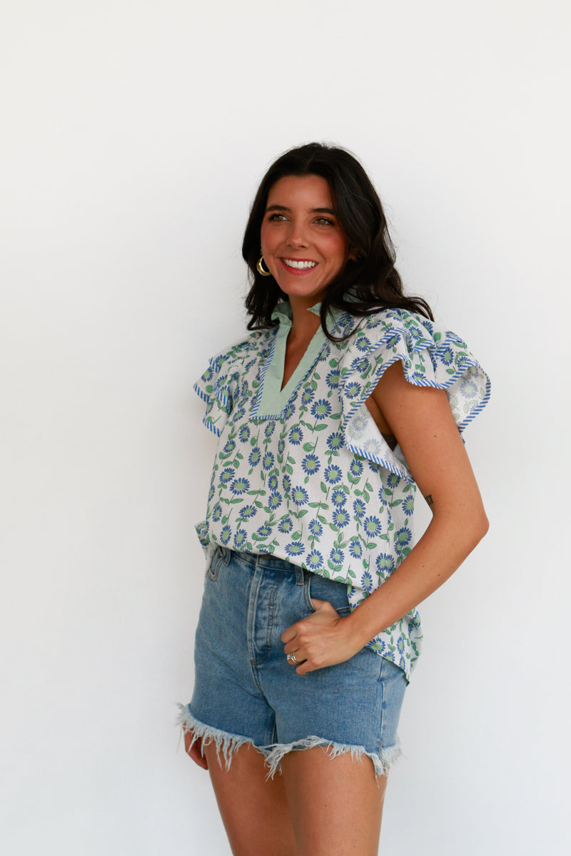 Calla Flora Blouse