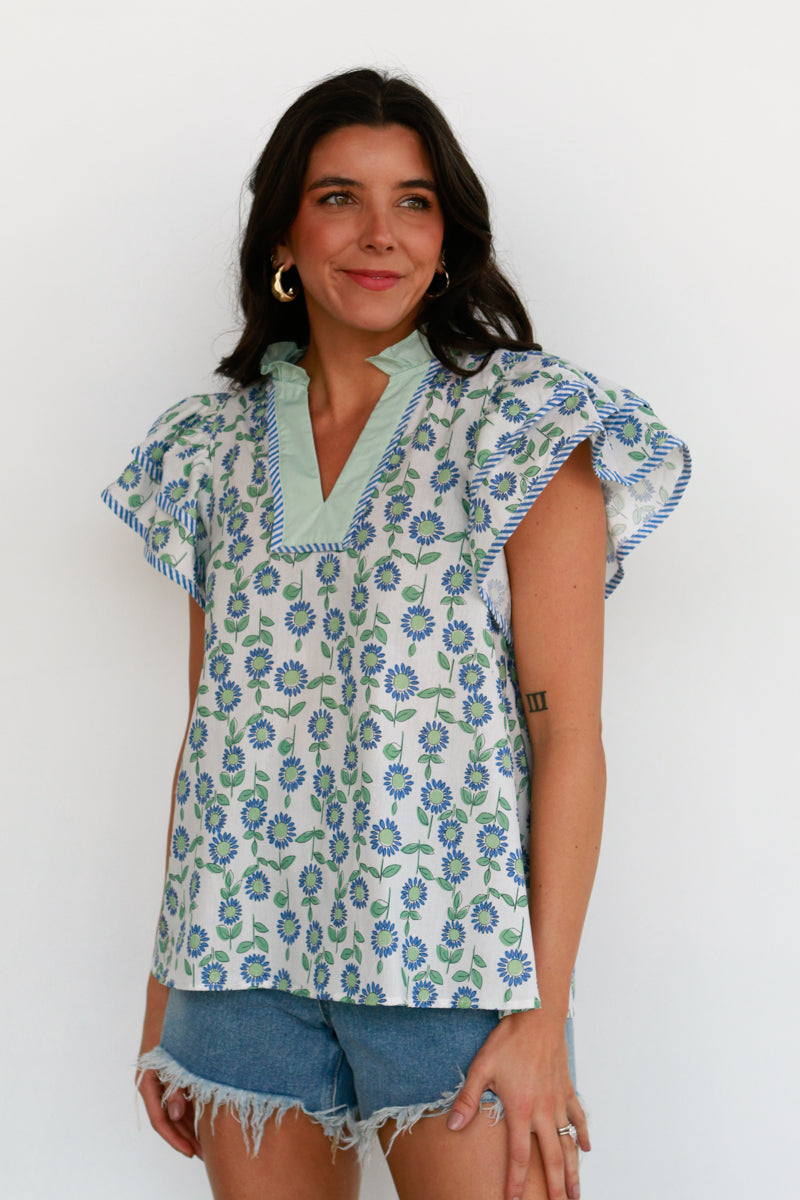 Calla Flora Blouse