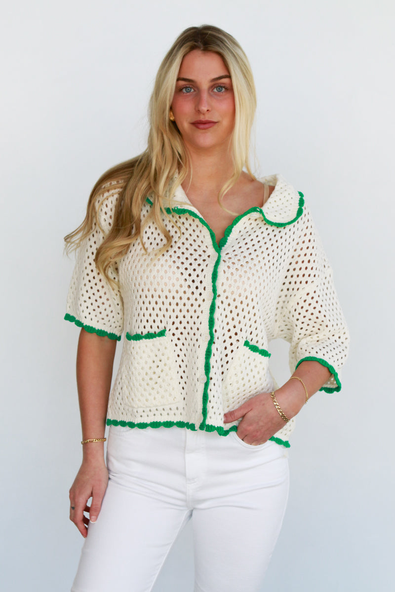 Adrian Crochet Sweater
