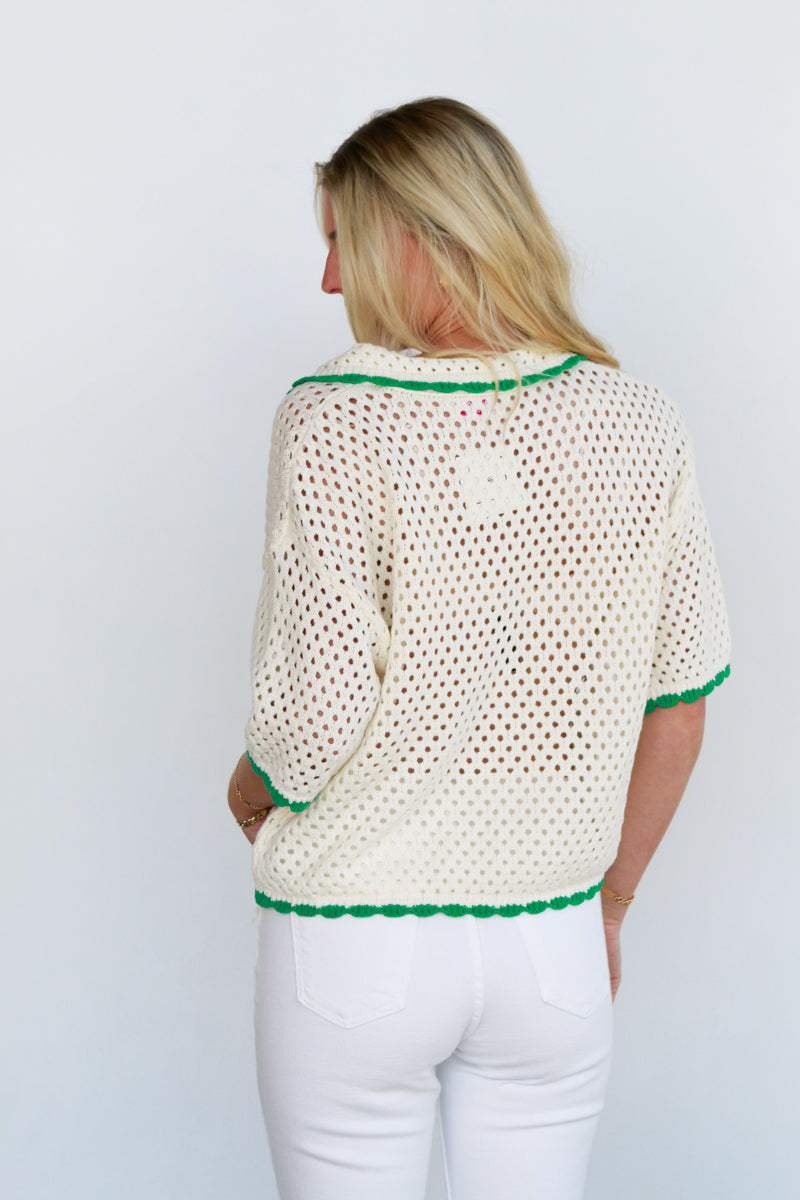 Adrian Crochet Sweater