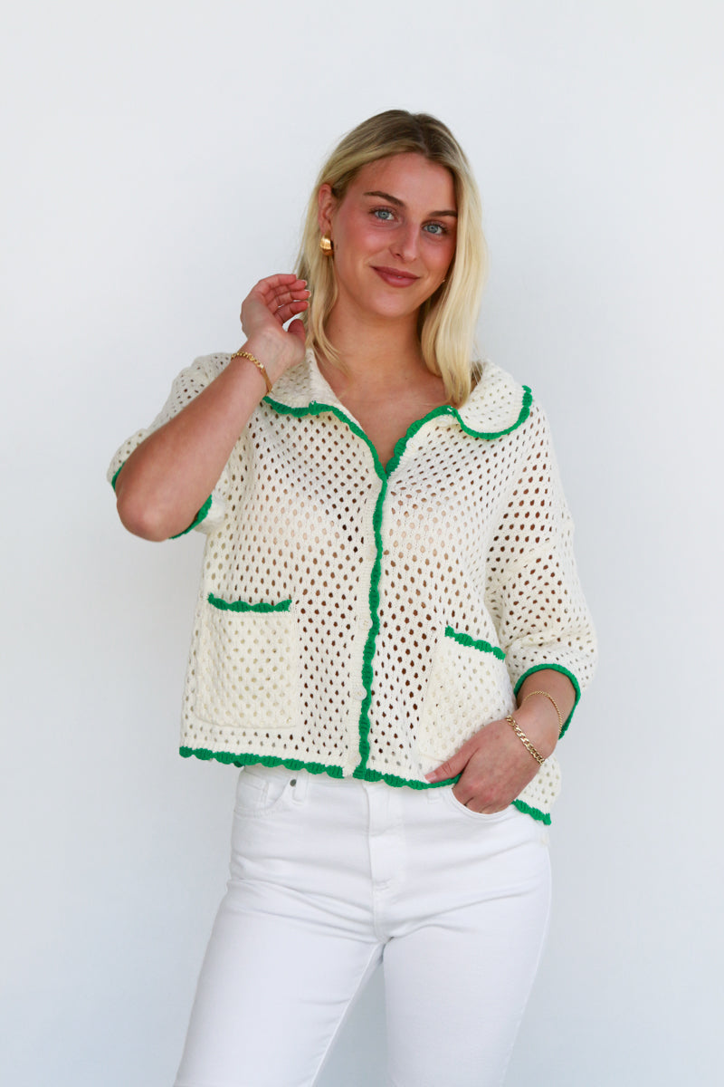 Adrian Crochet Sweater