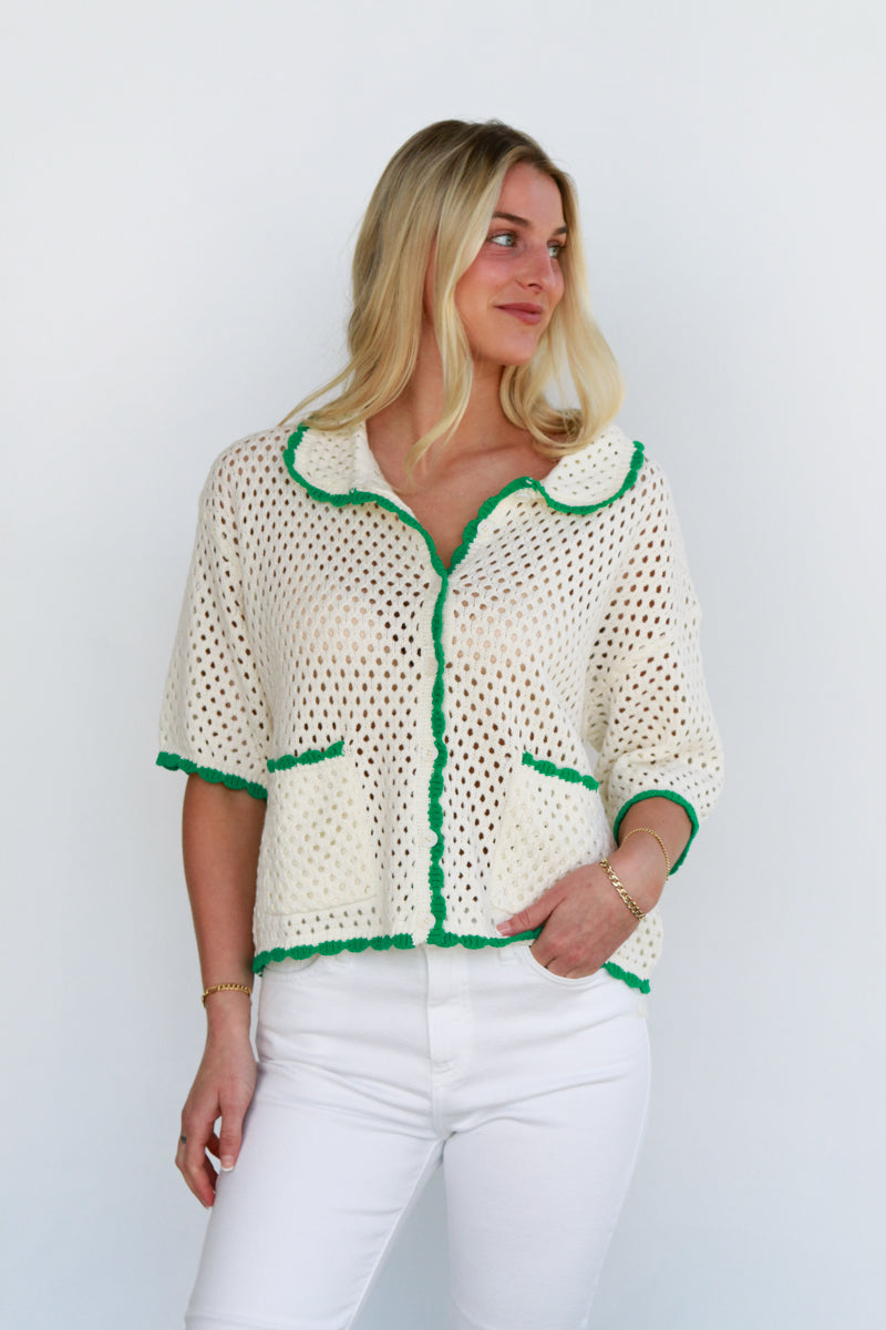 Adrian Crochet Sweater