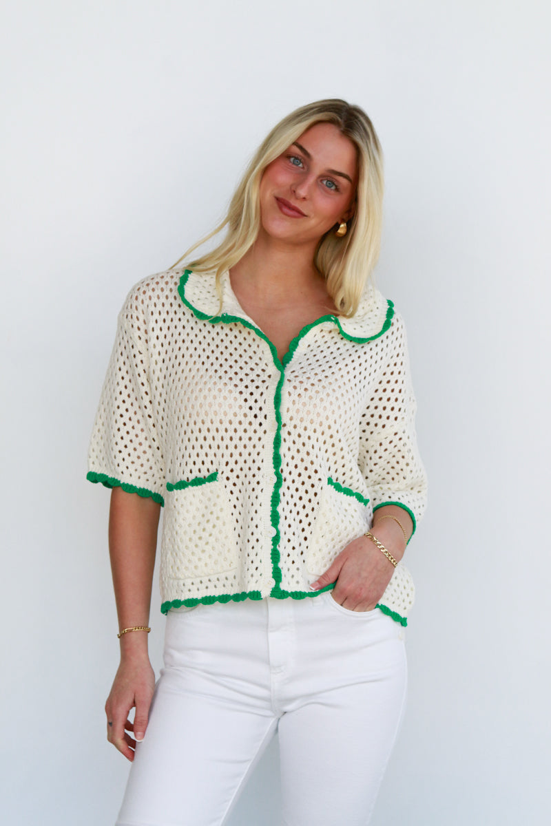 Adrian Crochet Sweater