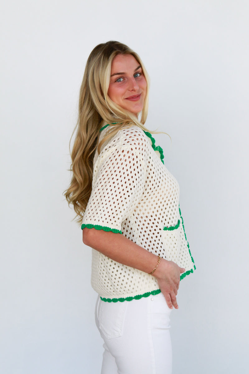 Adrian Crochet Sweater
